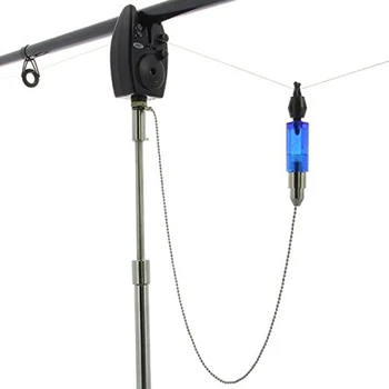 Odolné Rybárske Kliešte Bite Alarm Vešiak Swinger LED Podsvietený Indikátor Bite Alarm Ryby Nástroje Príslušenstvo Skus Indikátor