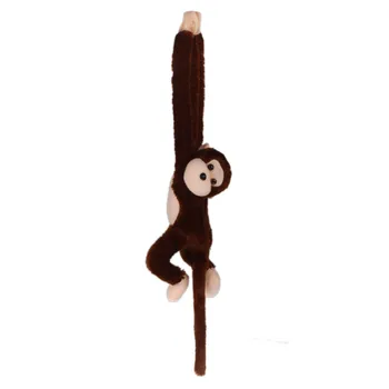 65 cm Roztomilý Farby Kawaii Dlhé Rameno Chvost Opice Plnené Bábika Plyšové Hračky, Závesy Dieťa Spí Upokojiť Zvierat Bábika Narodeninám