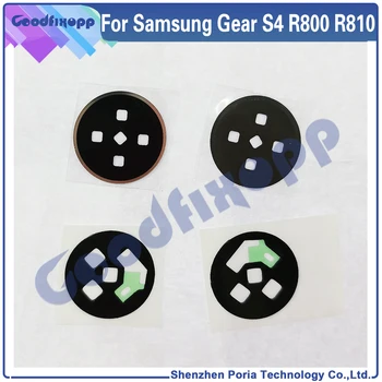 Pôvodný Pre Samsung Výstroj S4 R800 46 mm R810 42mm Sledovať Bývanie Shell Kryt Batérie Prípade Zadný Kryt Späť Sklo Objektívu Náhradné