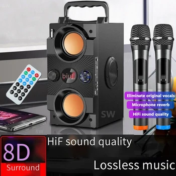 Big Power Bluetooth Reproduktor Vonkajšie Prenosných Bezdrôtových Stĺpec Subwoofer Boombox Soundbar 3D Stereo Hudobné Centrum Podpory AUX TF FM