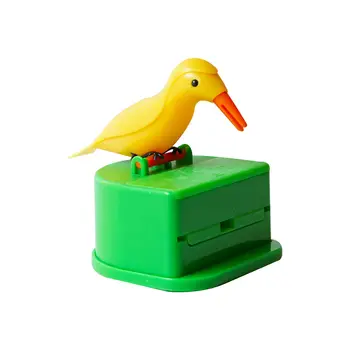 Inteligentný Vták Špáradlo Box Stlačte Automatické kontextové Vybrať Stick Reštaurácia Tvorivé Obývacia Izba Dekorácie Cartoon Špáradlo Tin Trubice