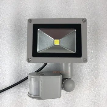 1PCS LED Vodotesný Floodlight PIR Snímač Pohybu Detektor 10w 20w 30w 50w Vonkajšie Bezpečnostné Flood Light Projekt Lampa IP65.