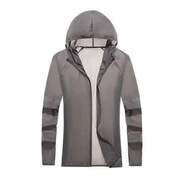 Muži Letné Bundy Quick Dry Skin Kabáty s Kapucňou Outwear Ultra-Light Windbreaker Mužov Oblečenie na Jar Vetru Mužov Kabát LX063