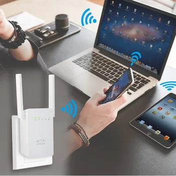 WR02EQ Bezdrôtový Router WIFI Opakovač Prístupu 300Mbps Antény Signál Booster Range Extender AP Wi-fi 802.11 N Siete