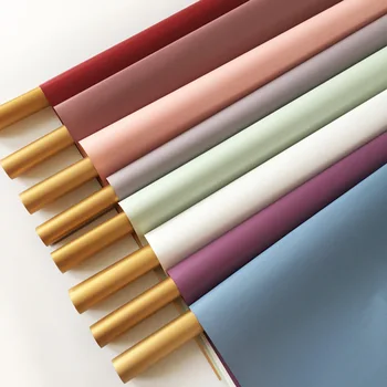 5PC/Taška Vintage Matnou Farbou, Baliaci Papier, Candy Shop Darček Kvet Obalových Materiálov DIY Zápisník Dekorácie Papier