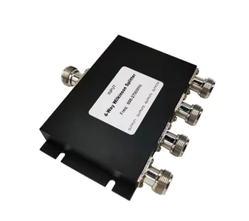 4 Spôsob 2.4 G Power Splitter 698-2700MHZ moc delič 2,5 G rozdeľovač signálu delič pre telekomunikačné rádiového signálu delič 4 kanály