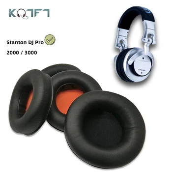 KQTFT 1 Pár Náhradných mušle slúchadiel pre Stanton DJ Pro 2000 3000 Pro2000 Pro3000 Headset Uší Earmuff Kryt Vankúš Poháre