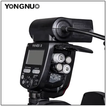 YongNuo YN-14EX II YN14EXII Makro kruhový Blesk Speedlite Svetlo pre Canon 5Ds 5Dsr 760D 5D Mark III 7D 60D 70 D 700D 650D 600 D