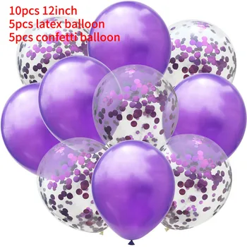 10pcs Konfety Latexové Balóny Štúdia 2021 Party Dekorácie Chlapec Dievča Babyshower Dospelých Práve vydala 30. 40. 50. 60 Narodeniny