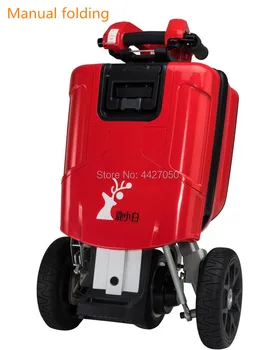 Batožiny ľahký skladací mini voľný čas elektrickej mobility scooter invalidný vozík pre zdravotne postihnutých
