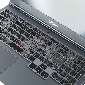 Kryt klávesnice Lenovo Légie 5 5P 15.6 palce 2020 Série 3D UV Tlač Ochranné, Nepremokavé Mäkký Silikónový Pokožky