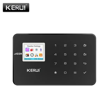 KERUI G18 GSM Smart Home Alarm Systém, Aplikácie, Ovládať Poplašné zariadenie 1.7-palcový TFT Farebný Displej francúzsky španielsky rusky Jazyk