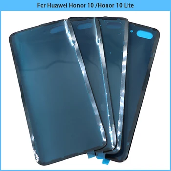 Nové Pre Huawei Honor 10 Zadné Bývanie Prípade Huawei Honor 10 Lite Sklenený Kryt Batérie Dvere, Zadný Kryt Stick Lepidlo Nahradiť