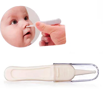 1PC Nové Prenosné Detské Bezpečnostné Pinzety Plastové Pinzety Ucha, Nosa Čistý Nos, Uši Špinavé Starostlivosti o Dieťa