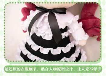 Dropkick Na Mojom Diabol!! Jashin-Chan Obrázok Plyšové Hanazono Yurine Plushie Bábiky BIG Anime Plyšové Cosplay Prop Roztomilá Hračka 39 cm 15 palcov