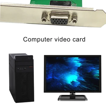 Grafika PCI Modul Karty ATI Rage XL 8MB VGA grafická Karta Adaptéra pre Stolné PC, Grafické Karty, Office Home PC Príslušenstvo