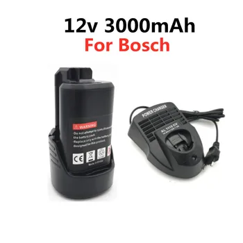 10.8 V, 12V Li-ion Nabíjateľnú Batériu, vymeňte pre BOSCH akumulátorové Elektrické vŕtací skrutkovač BAT411 BAT412 BAT412