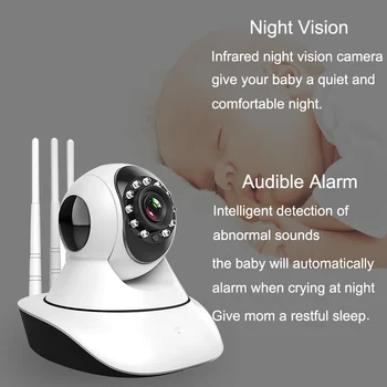 1080P IP Kamera WIFI Bezdrôtové Smart Home Security Kamera Noc visionSurveillance 2-Way Audio CCTV Pet Kamera 2mp Baby Monitor