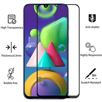 2 Ks Tremp sklo na Samsung Galaxy M21 Tvrdeného screen protector Samsung samsung Galax M21 M 21 ochranné glas film 6.4