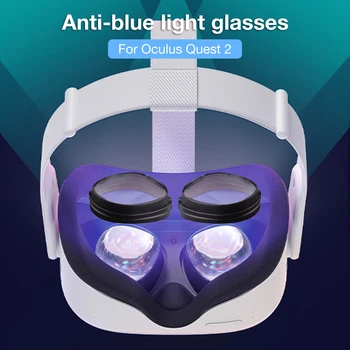 Pre Oculus Quest 2 VR Anti-Modrá Magnetické Lupa 