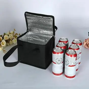 28*14*17 cm Prenosné Obed Chladič Tepelnej Izolácie Taška Package Potravín Ice Piknik