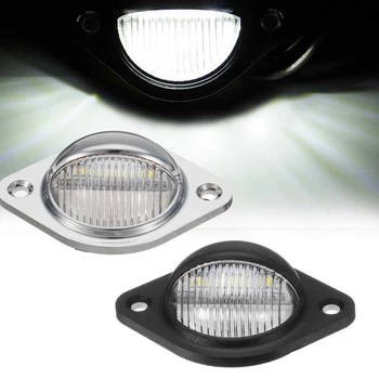10-30V 3 Počet LED špz osvetlenie pre Auto Lodí, Motocyklov Automobilov, Lietadiel RV Nákladných Prívesov Exteriérové Lampy Signál Lampa