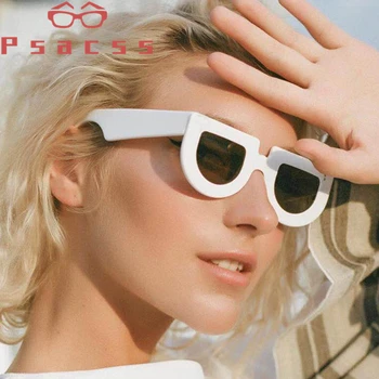 Psacss 2019 Retro slnečné Okuliare Ženy Polkruhu Módy, Kvalitné Slnečné Okuliare Ženské Vonkajšie lentes/gafas de sol mujer UV400
