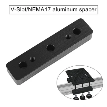 Zliatina hliníka Dištančné Blok Portálové Doska pre 3D Tlačiarne OX CNC Stroj V-Slot NK-Nakupovanie