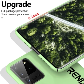 Ultra-tenké Matný PC Telefón puzdro Pre Samsung Galaxy S21 S20 S10 E 5G S9 S8 Poznámka 10 9 Plus Shockproof Kryt