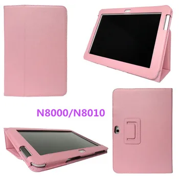 Obchodné Pu Kožené Stojan, Kryt Prípad Tabletu Samsung Galaxy Note 10.1 N8000 N8010 N8020(GT-N8000)