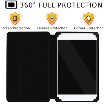 Stojan tabletu Kryt puzdro pre Huawei MediaPad(T1/T3) 8.0/MediaPad (T1/T3)7.0/(T1/T5) 10/T3 10 9.6/T2 10 PRO Akvarel Vzor
