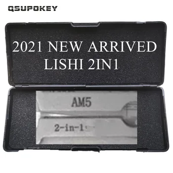 QSUPOKEY 2021 NOVÉ PRIŠIEL Pôvodný LiShi 2v1 repair Tool Zámočník Nástroje AM5 pre AM5 drážkou pera ZADARMO SHIPING