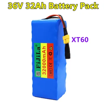 Nový 36V batérie 10S3P 32Ah lítia 18650 batériu 42V Klince elektrické bicykle vstavané 30A BMS a byt. zariadení 250W-600W