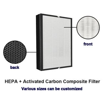 1 ks Hepa Filter Vzduchu, Čistička pre Boneco P340 Kompozitné Filter Vzduchu, Čistička Filter aktívne uhlie Filter Hepa Filtra