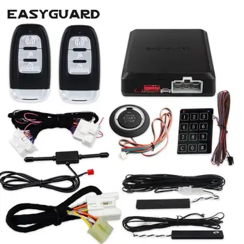 EASYGUARD Plug &Play MÔŽETE AUTOBUS vhodné pre A3 A5 A6L A4 Q3 2005 do roku 2019 PKE auto alarm systém smart key diaľkový štart tlačidlo stop