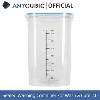 ANYCUBIC Wash & Liek 2.0 Accesorrories Zapečatené Umývanie Kontajner LCD 3D Tlačiarne Časť
