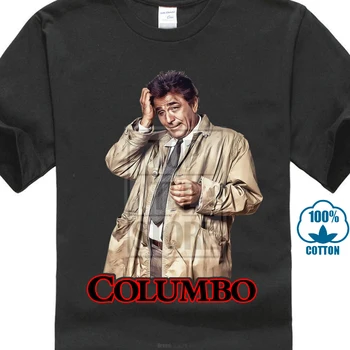 Columbo V1 Filmový Plagát Tričko Biele Všetkých Veľkostiach S Až 4Xl