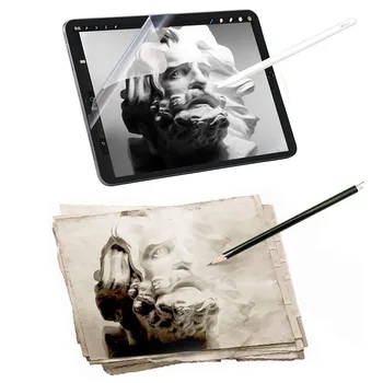 Matný Papier PET, Ako Screen Protector Film Maľovanie Písať Pre Apple iPad 9.7 Vzduchu 2 3 4 10.5 10.9 2020 Pro 11 10.2 7. 8. Mini 5