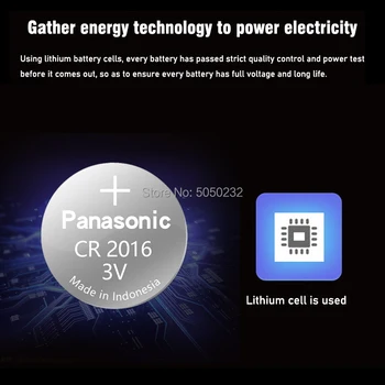 PANASONIC 2pc pôvodné cr2016 BR2016 DL2016 LM2016 KCR2016 ECR2016 gombíková batéria 3v-článková batéria hračka auto lítiové batérie, Hodinky