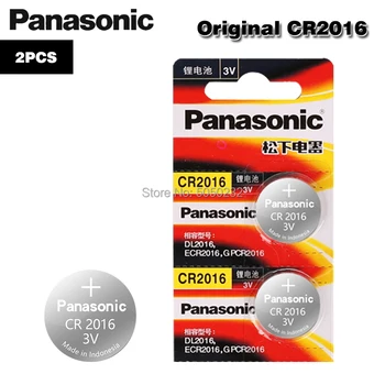 PANASONIC 2pc pôvodné cr2016 BR2016 DL2016 LM2016 KCR2016 ECR2016 gombíková batéria 3v-článková batéria hračka auto lítiové batérie, Hodinky