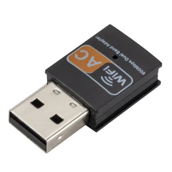 LccKaa USB Wifi Adaptér 600Mbps 2,4 GHz+5.0 GHz Wifi Prijímač Bezdrôtovej Sieťovej Karty USB2.0 vysokorýchlostný Antény Wifi Adaptér