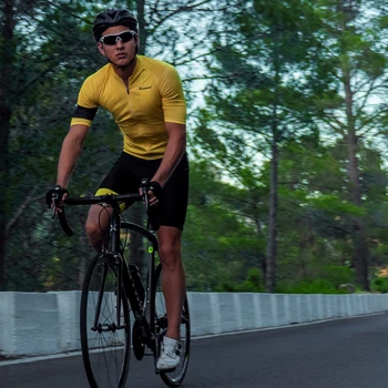 Racmmer 2021 Cyklistika Dres Muž Horský Bicykel Oblečenie Quick-Dry Závodný MTB Bicykel Jednotné Oblečenie Breathale Cyklistické Oblečenie