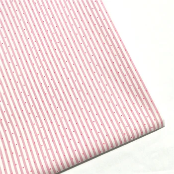 Prekladané Bavlna Twill Textílie Dot Potlačené Bavlnené látky na Oblečenie DIY Šitie, Prešívanie Textílie Plavidlá Bavlneného Materiálu 50*160 cm