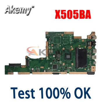 X505BA notebook základná doska Pre ASUS X505B X505BA X505BP Doske test W/ CPU+ RAM