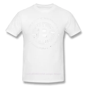Prispôsobenie Oblečenie Bitcoin Zábavné Dogecoin Zásoby T-Shirt Cryptology Série Časť Módne Krátkym Rukávom pre Mužov