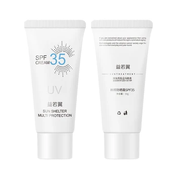 Opaľovací krém Zubov Sun Cream SPF 35 Tváre Pokožku Tela Ochranný Krém Anti-Aging Olej-kontrola Hydratačné Tvár Starostlivosť o Pleť TSLM1