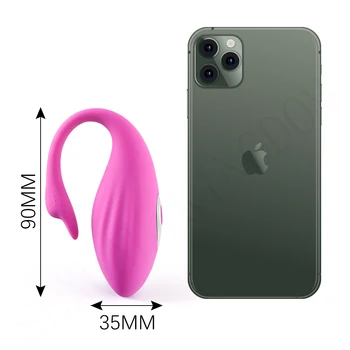 App Afstandsbediening Vibrátor Bluetooth Pošvy Bal Ben Wa Kegel G-Spot Klitoris Stimulátor Vrouwelijke Masturbat