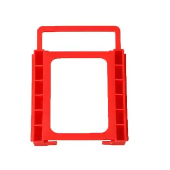Nové 2.5 Palce, Aby 3,5 Palcový SSD HDD Plastov Červená Pevného Disku Montážna Súprava Adaptéra Dock Pre Stolné PC, Notebook Na Sklade