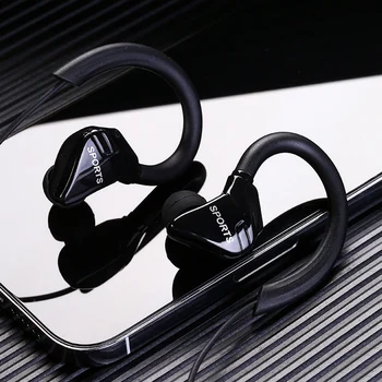 M&J 3,5 mm Ucho Stereo slúchadlá Šport Beh Slúchadlá Slúchadlá Basy Slúchadlá S Mikrofónom Pre iPhone Samsung Xiao IOS Android