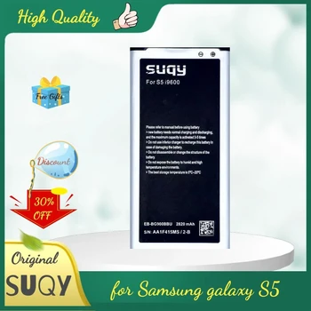 2820 mah pre Samsung galaxy s5 sm g900f Aktívne Batérie Pôvodné č nfc Samsung s5 i9600 g900 Batéria EB-BG900BBE/BBC/BBU